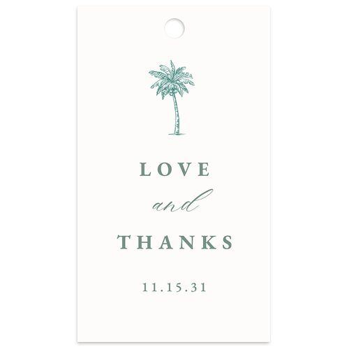 Minimal Icon Favor Gift Tags Pool Signature