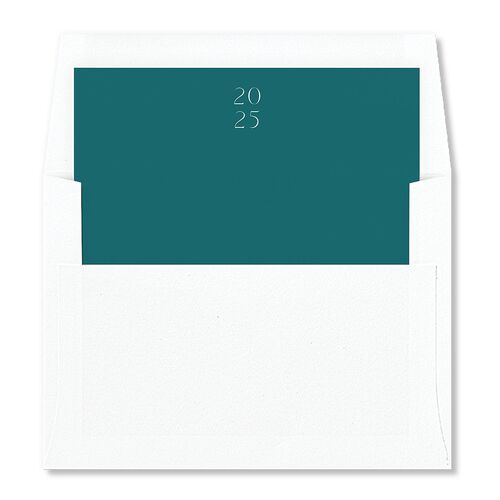 Diwali Grid Envelope Liners Deep Lake Standard
