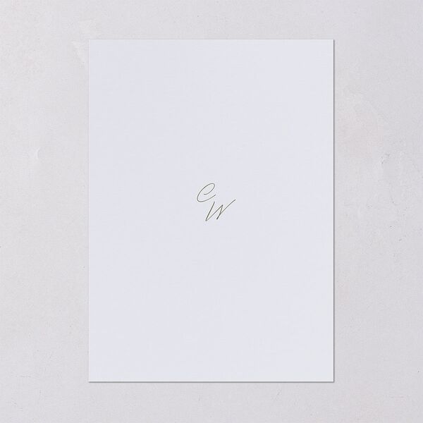 Floral Photo Wedding Invitations Ocean Signature Blank No Standard