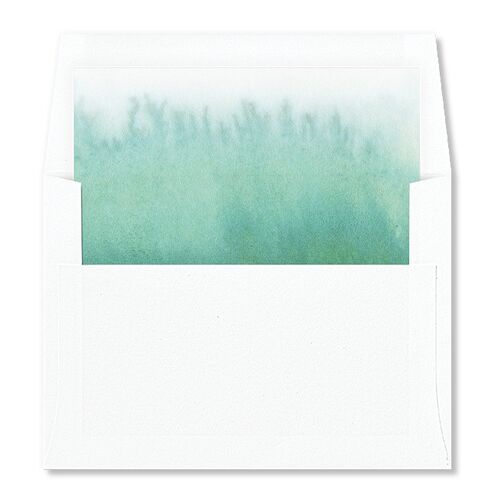 Painted Ethereal Standard Envelope Liners Tide Pool Standard