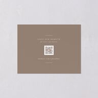 Side Panel Save the Date Petite Cards Fawn Signature smooth Blank No Standard