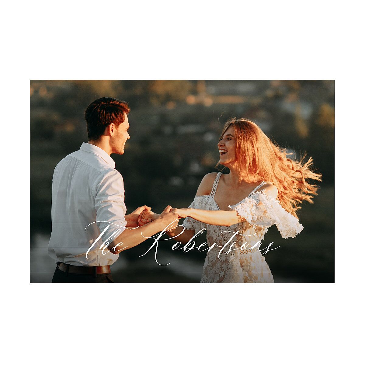Beloved Floral Thank You Postcards