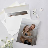 Modern Gallery Rehearsal Dinner Invitations Pure White Signature Blank Standard