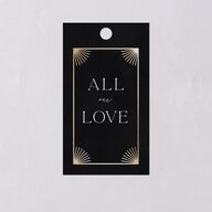Written In The Stars Favor Gift Tags Gold Midnight Signature