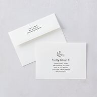 Vintage Lovebird Banner Save the Date Cards Linen Signature smooth Blank No Standard