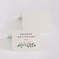 Rustic Arch Place Cards Forest Signature