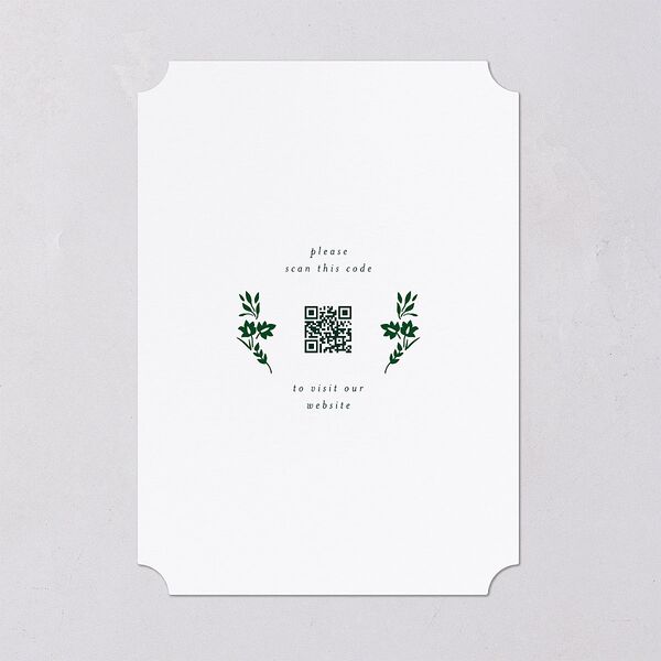 Rustic Kingdom Save the Date Cards Gold Dark Green Signature smooth Blank No
