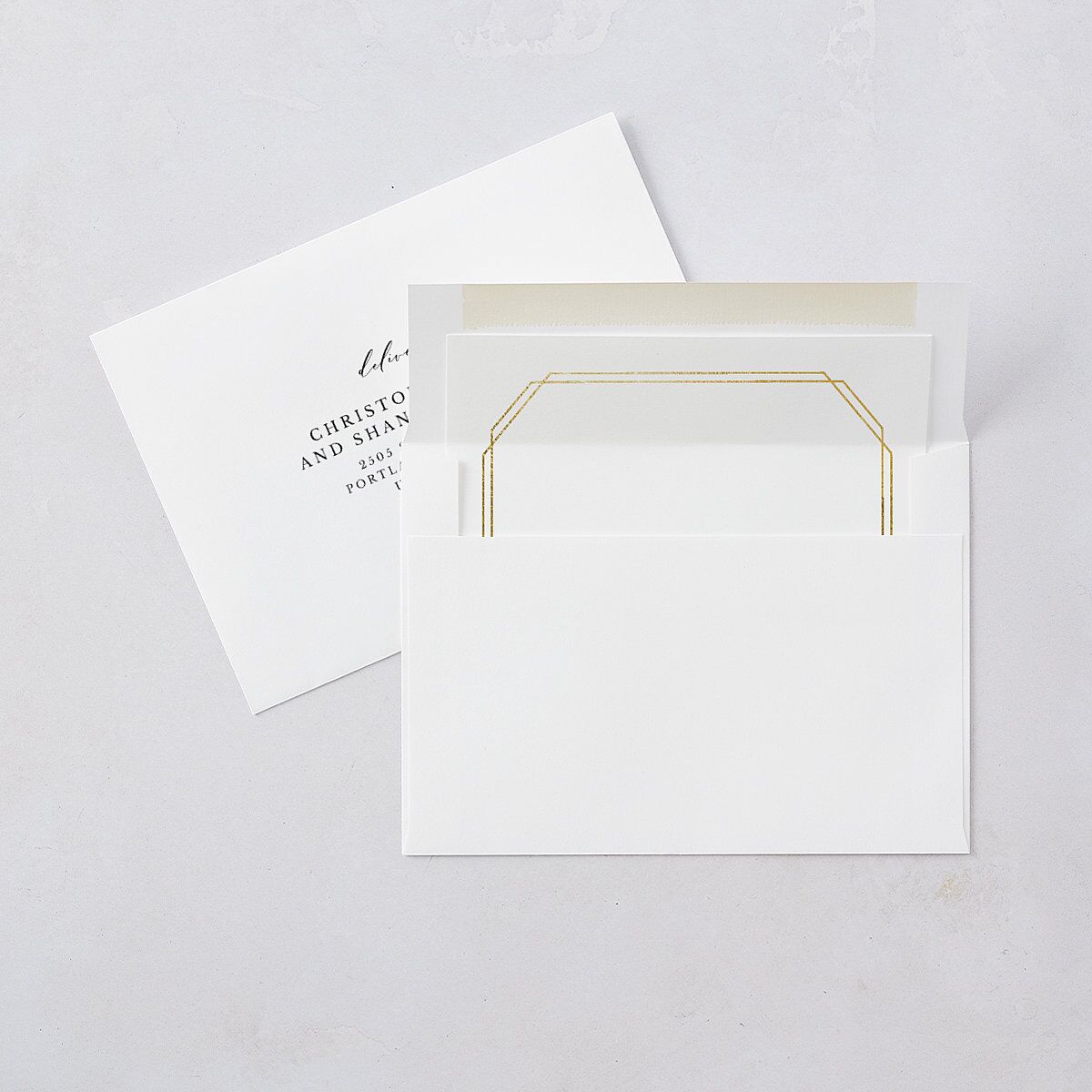 Eucalyptus Frame Save The Date Cards — view 9
