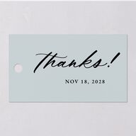 Vertical Names Favor Gift Tags Licorice Signature