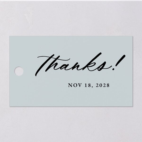 Vertical Names Favor Gift Tags Licorice Signature
