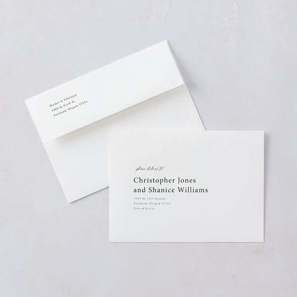 Snowy Mountainside Rehearsal Dinner Invitations Thyme Signature Blank Standard