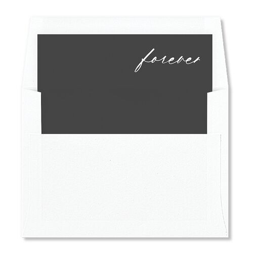 Vertical Names Envelope Liners Licorice Standard