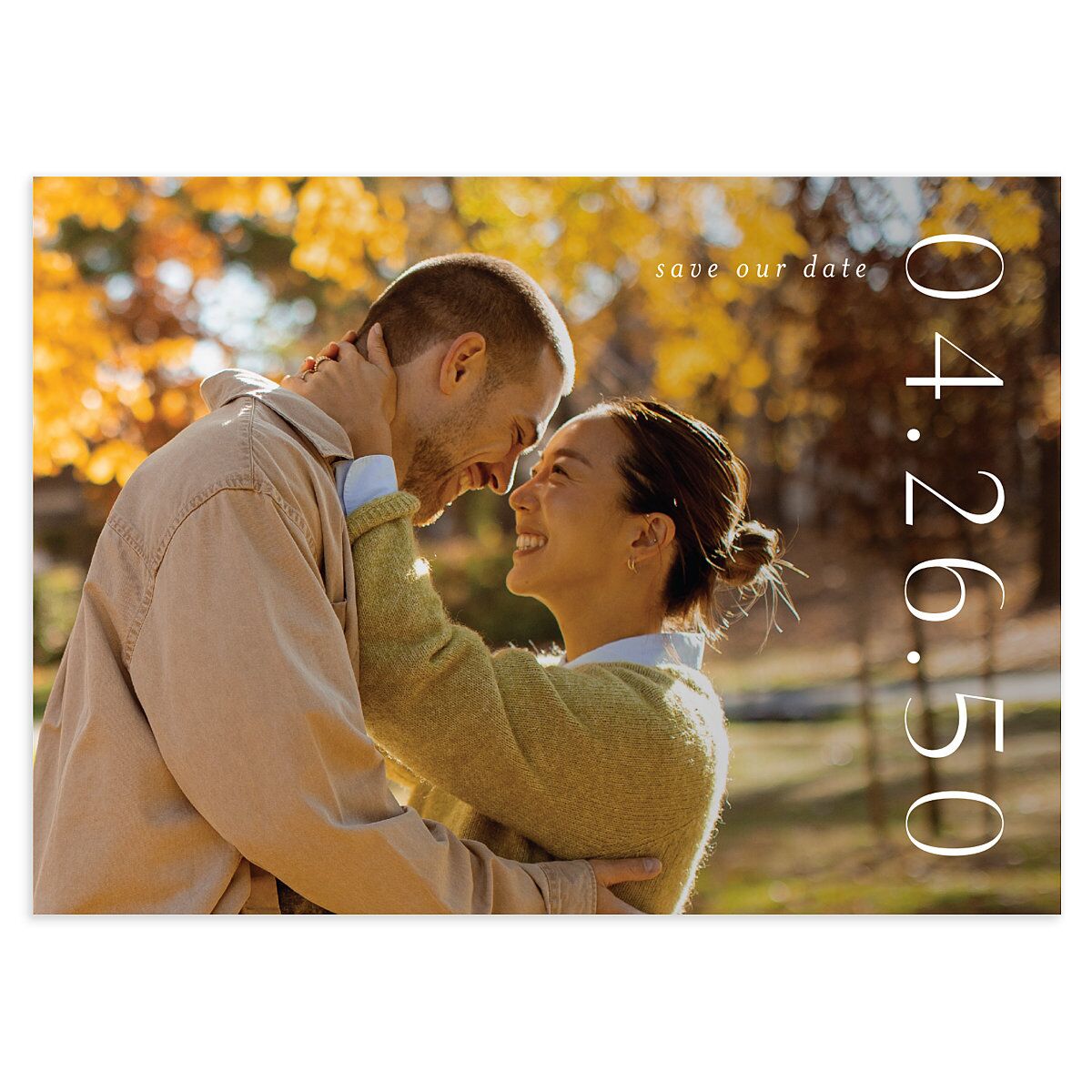 Timeless Elegance Save The Date Cards