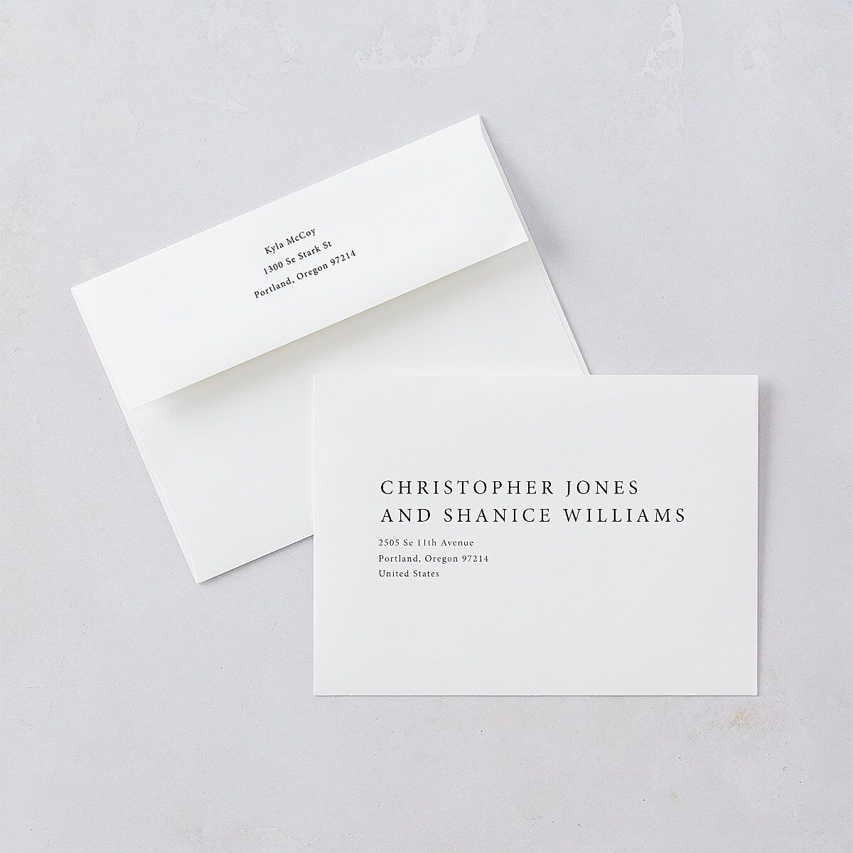 Natural Palette Wedding Invitations Pure White Signature Blank No Standard
