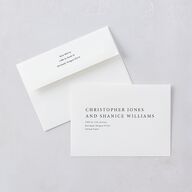 Natural Palette Wedding Invitations Pure White Signature Blank No Standard