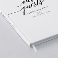 We Do Wedding Guest Book Midnight