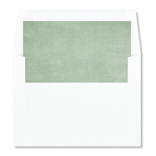 Leafy Ampersand Standard Envelope Liners Charcoal Standard