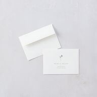 Dainty Monogram Wedding Response Cards Moon Rock Signature Standard