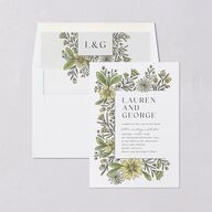 Timeless Wildflowers Standard Envelope Liners Pear Standard