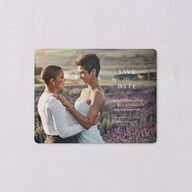 Exquisite Branches Botanical Save The Date Magnets Deep Lake Magnet Paper