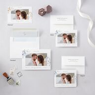 Floral Photo Save The Date Magnets Ocean Magnet Paper