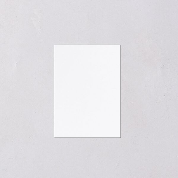 Classic Border QR Code RSVP Cards Pure White Signature Standard