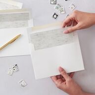 Rustic Botanical Standard Envelope Liners Standard Thyme Liner