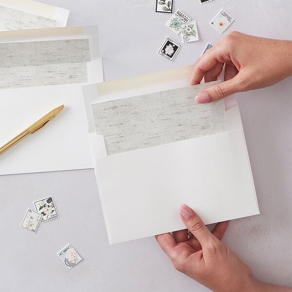 Rustic Botanical Standard Envelope Liners Standard Thyme Liner
