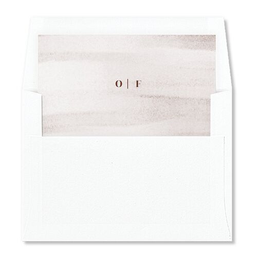 Cherry Blossoms Standard Envelope Liners Chestnut Standard