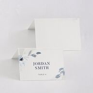 Shades of Blue Place Cards Ocean Signature