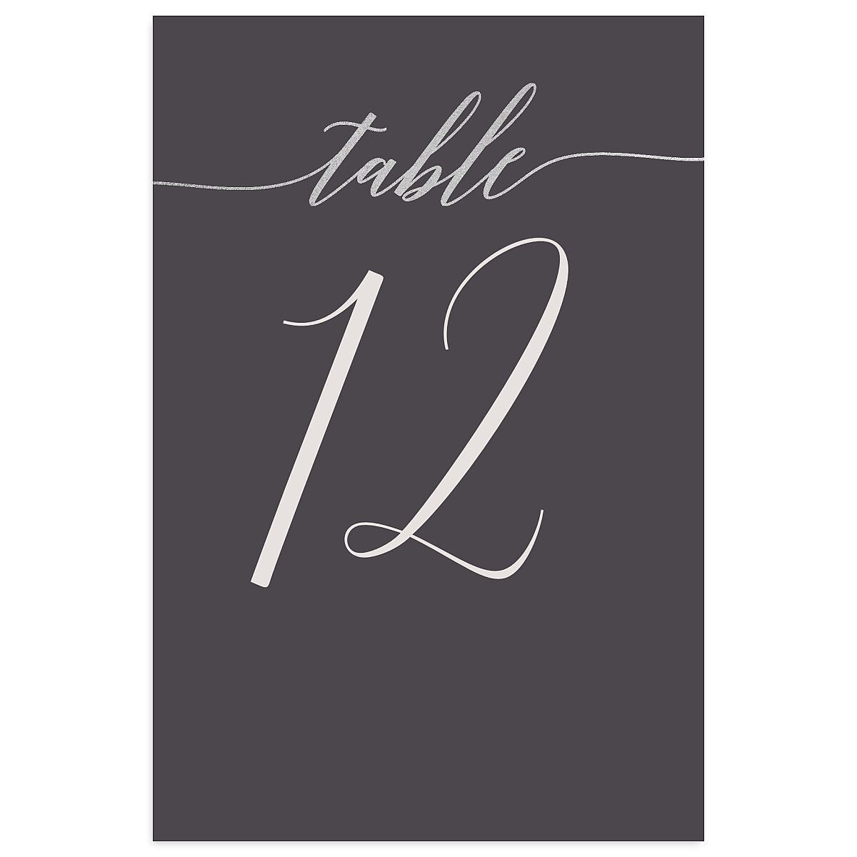 We Do Foil Table Numbers