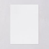 Exquisite Calligraphy Save The Date Cards Pure White Signature smooth Blank No Standard