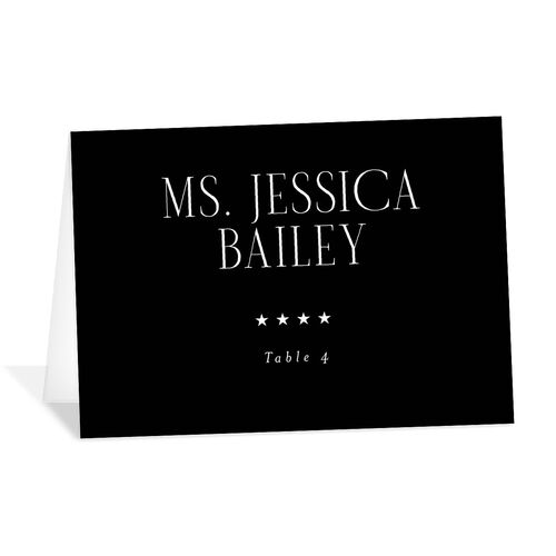 Dallas Skyline Place Cards Midnight Signature