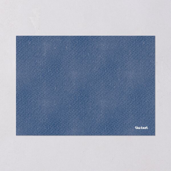 Hanukkah Hues Holiday Cards Silver Navy Signature