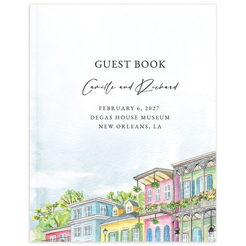 New Orleans Guest Books - Blue