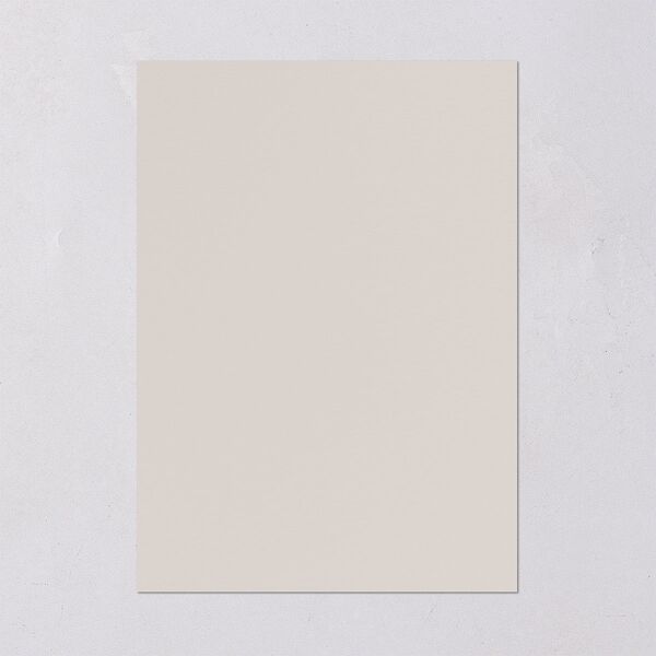 Nothing Fancy Bridal Shower Invitations Pure White Signature Blank Standard