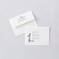 Arboretum Archway Foil Thank You Cards Gold Dark Night