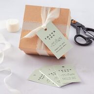 Dainty Frame Favor Gift Tags Thyme Signature