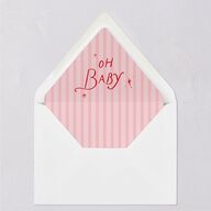 Whimsical Handwritten Home for the Holidays Photos Euro Envelope Liners Ruby Luxe