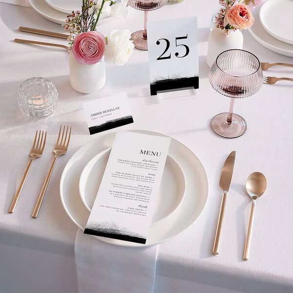 Painted Minimal Menus Midnight Signature
