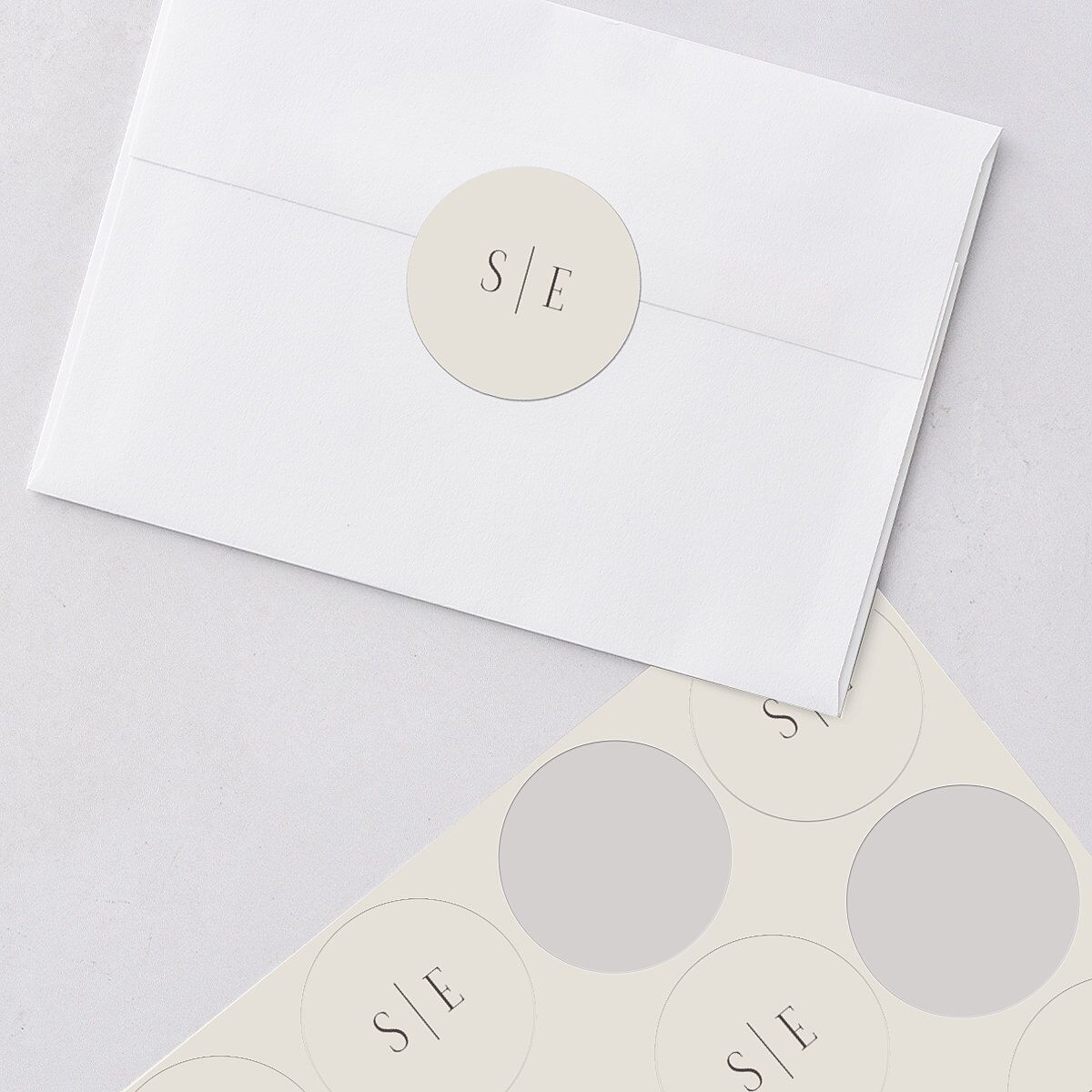 Boston Skyline Wedding Stickers Champagne Circle