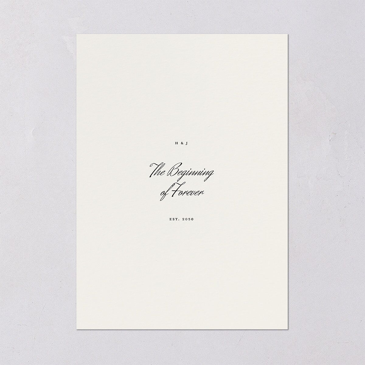 Elegant Swans Engagement Party Invitations Ivory Signature Blank Standard