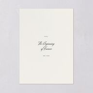 Elegant Swans Engagement Party Invitations Ivory Signature Blank Standard