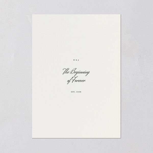 Elegant Swans Engagement Party Invitations Ivory Signature Blank Standard