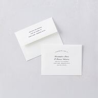 Vintage Mountain Thank You Cards Dusty Blue