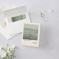 Vintage Film Photo Thank You Cards Sand