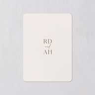 Harvest Crescent Wedding Enclosure Cards Gold Champagne Signature