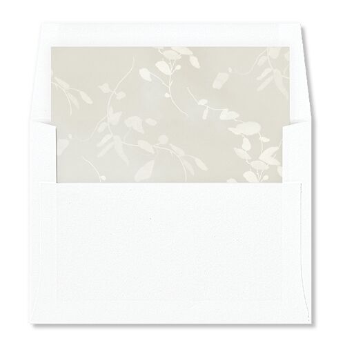 Twilight Greenery Envelope Liners Charcoal Standard
