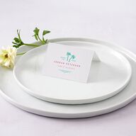 Iconic Beach Place Cards Sky Signature