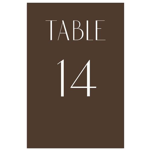 Love is Love Table Numbers Falcon Signature